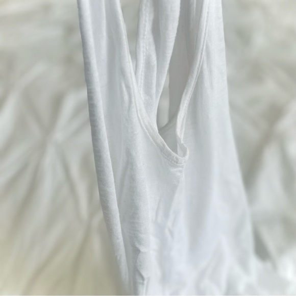 PAIGE | S | Rylen Knot Shoulder Cotton Blend Light Tank Cami Nordstrom - Picture 7 of 13